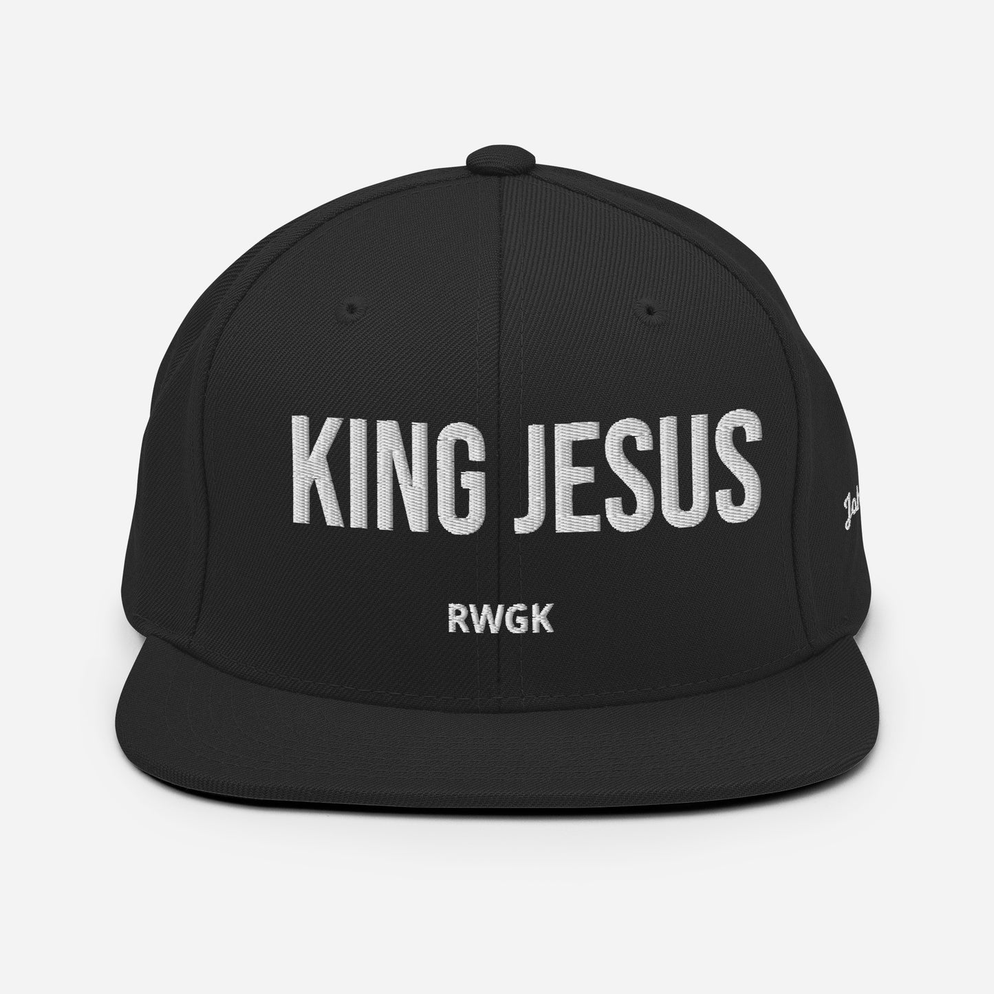 King Jesus Snapback Hat