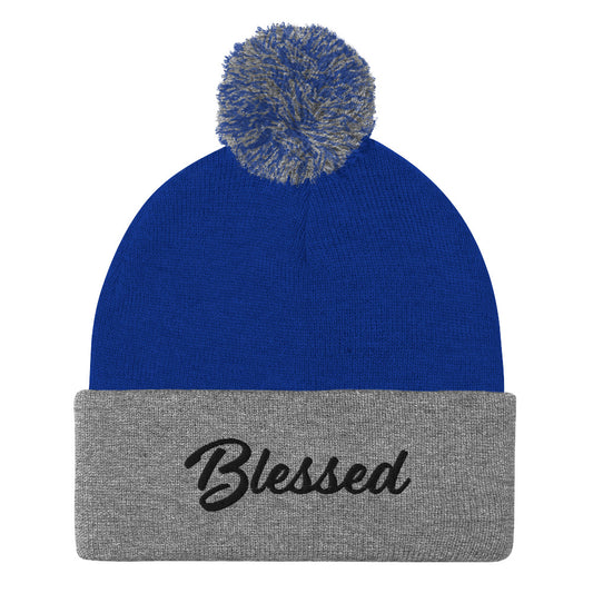 Blessed Pom-Pom Beanie