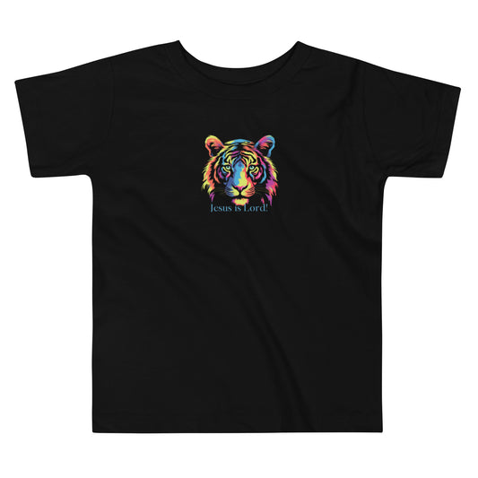 Colorful Lion Toddler Short Sleeve Tee