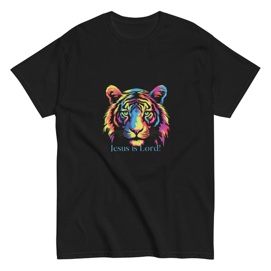 Jesus is Lord colorful Lion Unisex T-shirt